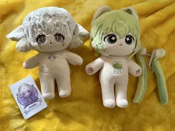 무속성 봉제 인형 2체 세트 20cm