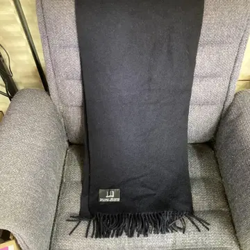 dunhill 다크 네이비 캐시미어 머플러