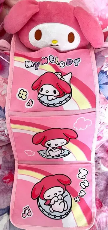 마이멜로디 월 포켓 핑크