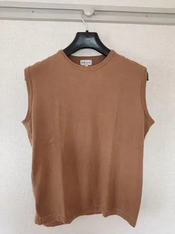 폴 스미스 브라운 슬리브리스 베스트 L 일본제