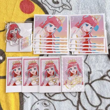 와차 프리매직! 마츠리 최애 복권 아크릴 키링 프리즘 스톤 카페 카드