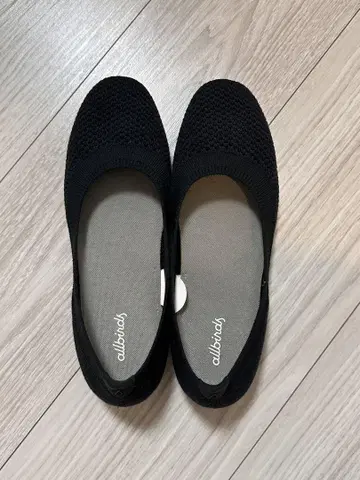 Allbirds 트리 브리저 (발레 슈즈) 블랙 W7 24cm