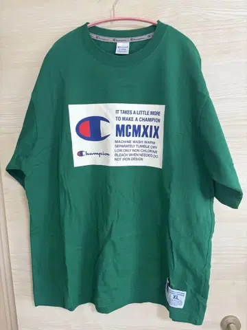 Champion 그린 T셔츠 XL