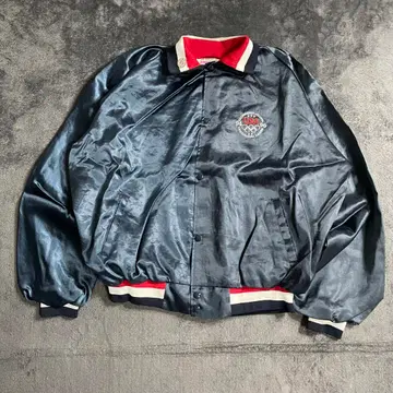 90s 애틀랜타 올림픽 바시티 자켓 1996 USA 팀 핀즈 포함