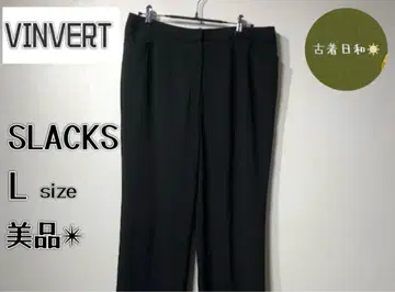 VINVERT 블랙 슬랙스