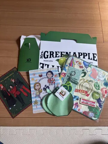 Mrs. GREEN APPLE 콜라보 파란 사과 박스 나가노현산