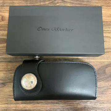새상품급 ONES WORKER Long Wallet 장지갑 천연 가죽