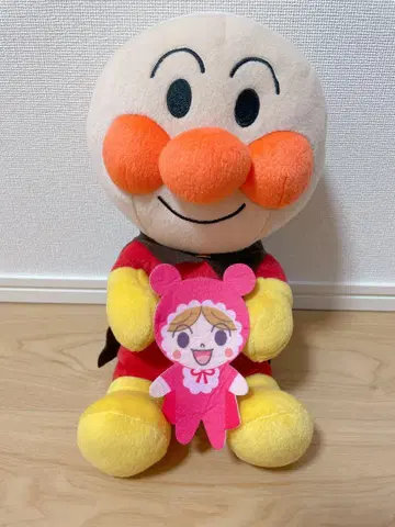 [ 익명 배송 ] 호빵맨 봉제 인형 약 30cm