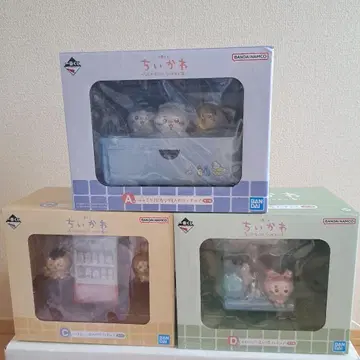 제일복권 치이카와 (먼작귀) A, C, D 3종 세트
