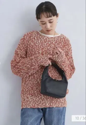 [새상품] 그린 라벨 릴랙싱 슬라브 니트