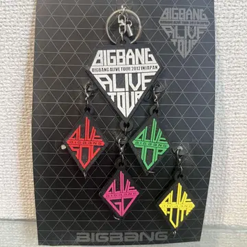 BIGBANG ALIVE TOUR 2012 키링 6개 세트