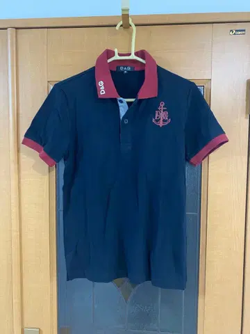 블랙 피케 셔츠 남성용 반팔