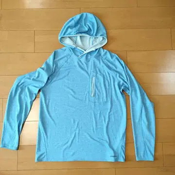 patagonia 후드 부착 후드티 M 스카이블루