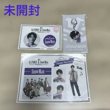 후카사와 타츠야 스노우 칠드런 아크릴 키링 캔뱃지 스티커