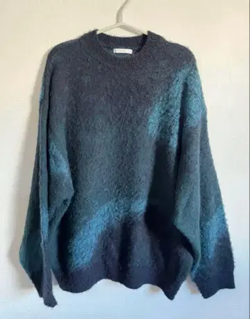 WYM MOHAIR BLEND JACQUARD SHAGGY KNIT