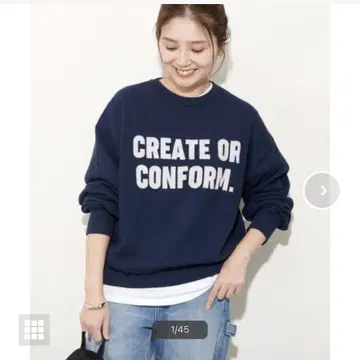 JOURNAL STANDARD 24AW 새상품급 로고 맨투맨