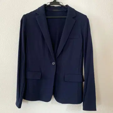 UNIQLO 네이비 테일러드 자켓 S 사이즈 한 번 착용