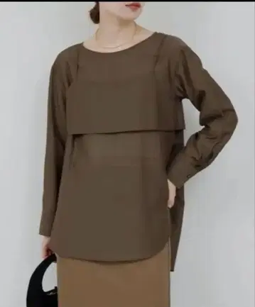 블라우스 셔츠 뷔스티에 레이어드 셔츠 개럴개런트