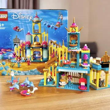 LEGO43207 디즈니 프린세스 아리엘의 바닷속 성 아리엘 레고