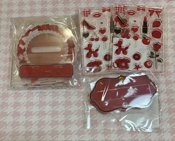 후쿠야 캐릭터 복권 오나마에 커스텀 1color Red 로즈