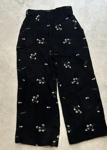 완판템 Zara 자라 자수 자수 바지 팬츠