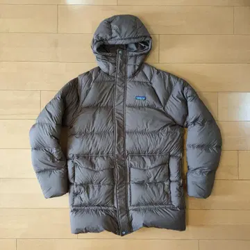 patagonia 후드 부착 다운 자켓 M 브라운