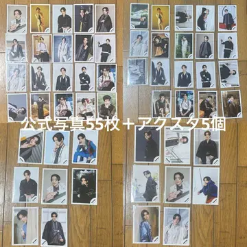 메구로 렌 공식 사진 55장, 아크릴 스탠드 5개 세트