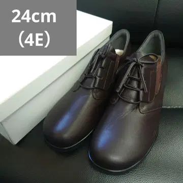 243 [ 새상품 ] 24cm ( 4E ) 고급 스니커즈 펌프스