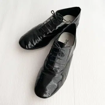 Repetto 지지 옴므 블랙 레이스업 드레스 슈즈 34
