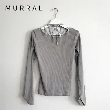 새상품급 미럴 Ivy long sleeve top 홀터넥 탑