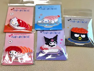 산리오 키티 스시 마그넷 5개 세트