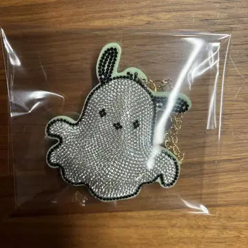 산리오 포차코 할로윈 글리터 큐빅 키링