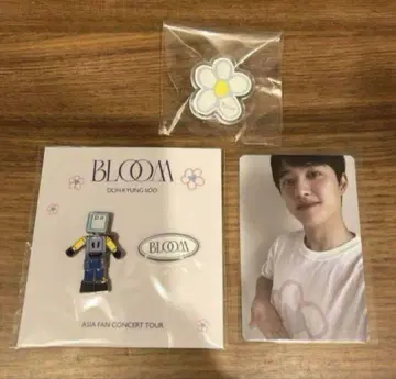 EXO D.O. 경수 BLOOM 배지 세트 트레이딩 카드