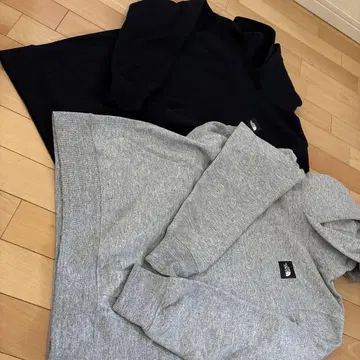 THE NORTH FACE 후드티 그레이 블랙
