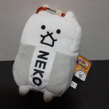냥코 대전쟁 봉제 인형 파우치 2 밴딩 고양이