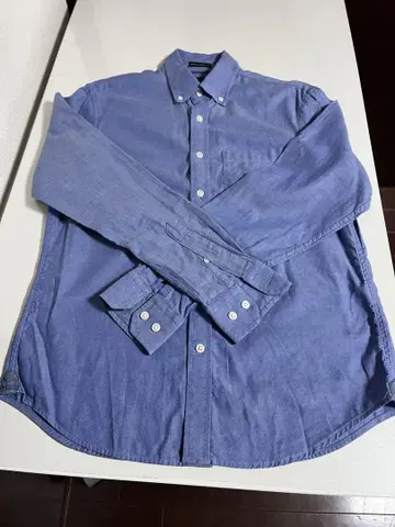 BANANA REPUBLIC UNTUCKED FIT M 파랑 셔츠