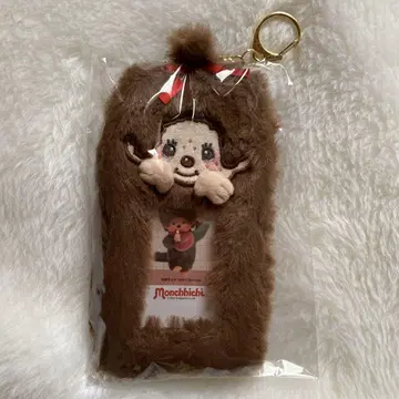 몽치치 봉제 인형 사진 키링 여아