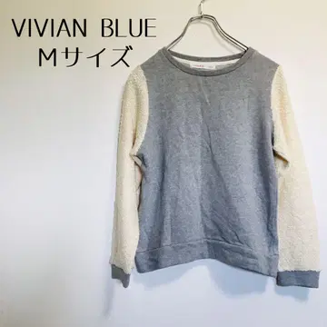 [ VIVIAN BLUE 비비안 블루 ] 그레이 상의 속기모 M 사이즈