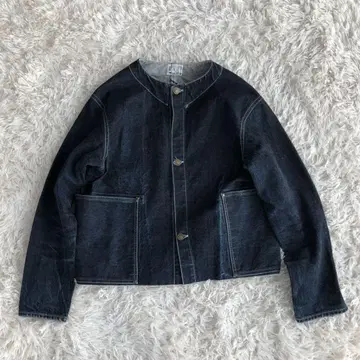 tender co / 텐더 노카라 데님 자켓 모델번호 920