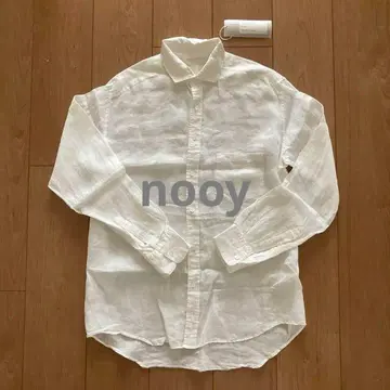 nooy 블라우스 린넨 100% 린넨 100% 일본제 셔츠