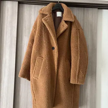 cinoh 보아 코트 카멜 애로우즈