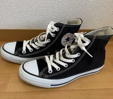 Converse 블랙 하이컷 스니커즈