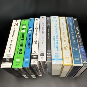 V6 DVD9 세트 블루레이 1장