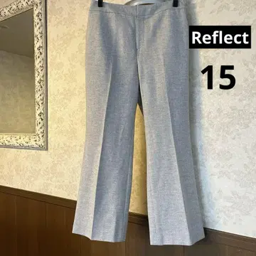 새상품급 빅 사이즈 15 리플렉트 허리밴딩 센터 프레스 팬츠