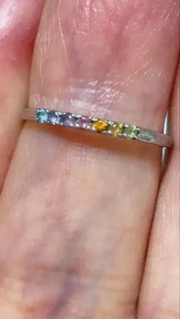 k10 멀티 칠색 반지 7호