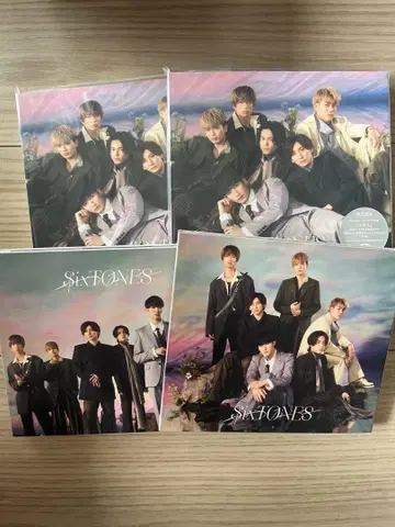 SixTONES 싱글  3형태 + 초회 A