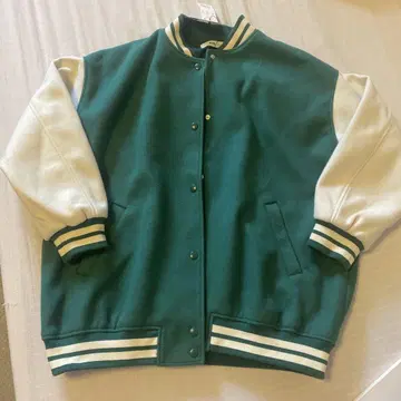 WEGO 블루종 바시티 자켓