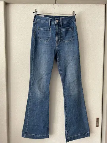 GAP 플레어 하이라이즈 데님 26