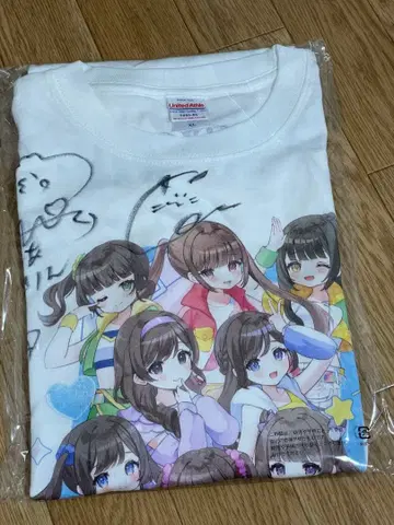 논픽션! 가라폰 A상 전원 사인 포함 T셔츠