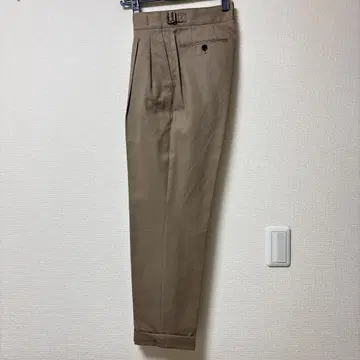 MOVER GARMENTS 2tuck Gurkha 46 샌드 베이지